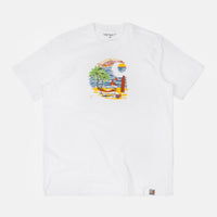 Carhartt Beach C T-Shirt - White thumbnail
