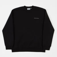 Carhartt Beta Crewneck Sweatshirt - Black / Reflective thumbnail