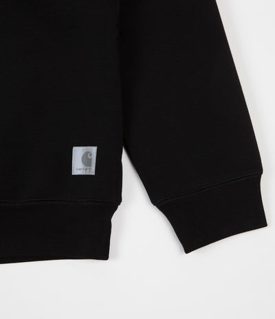 Carhartt Beta Crewneck Sweatshirt Black Reflective Flatspot
