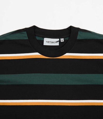 Carhartt Bowman T-Shirt - Bowman Stripe / Juniper