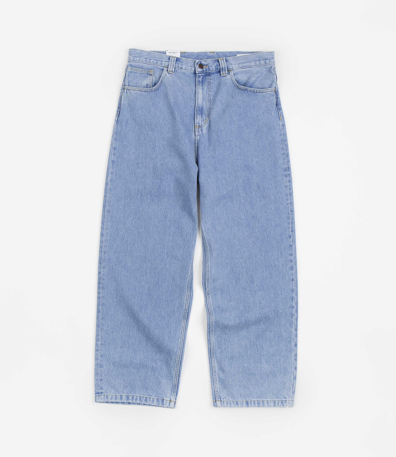 Stone bleached jeans top