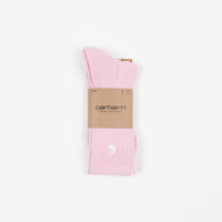 Carhartt C-Logo Socks - Vegas Pink / White thumbnail