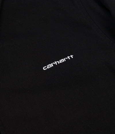 Carhartt Canvas Coach Jacket - Black / White
