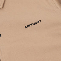 Carhartt Canvas Coach Jacket - Dusty Hamilton Brown / Black thumbnail