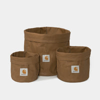 Carhartt Canvas Planter Set in Hamilton Brown thumbnail