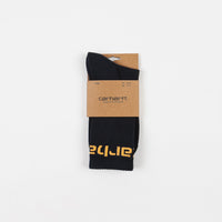Carhartt Carhartt Socks - Black / Colza thumbnail