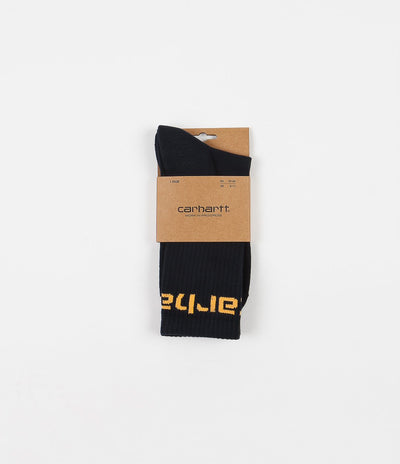 Carhartt Carhartt Socks - Black / Colza