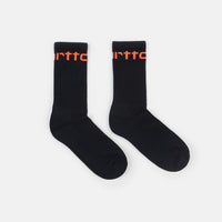 Carhartt Carhartt Socks - Dark Navy / Safety Orange thumbnail