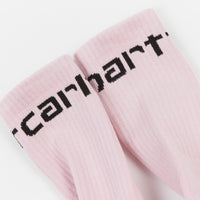 Carhartt Carhartt Socks - Frosted Pink / Black thumbnail