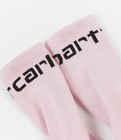 Carhartt Carhartt Socks - Frosted Pink / Black