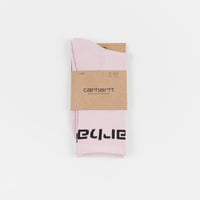 Carhartt Carhartt Socks - Frosted Pink / Black thumbnail