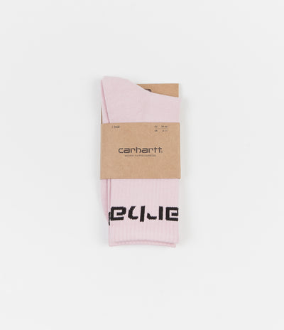 Carhartt Carhartt Socks - Frosted Pink / Black