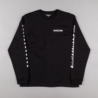Carhartt Cart Long Sleeve T-Shirt - Black / White thumbnail