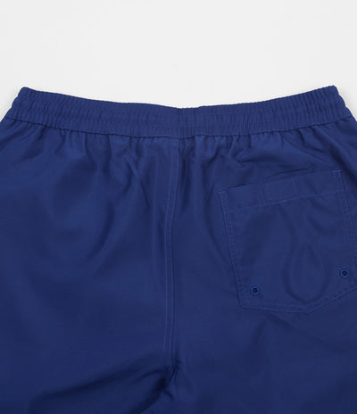 Carhartt Cay Swim Shorts - Sapphire / White