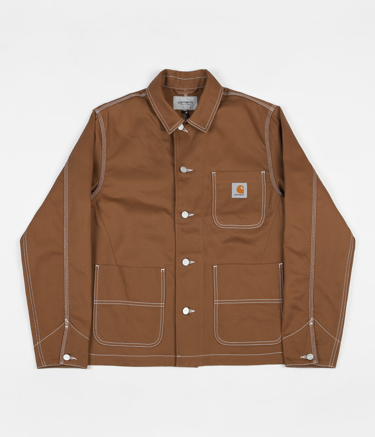 Carhartt Chalk Jacket Hamilton Brown Flatspot