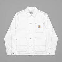Carhartt Chalk Jacket - White thumbnail