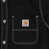 Carhartt Chalk Shirt Jacket - Black thumbnail