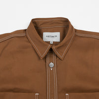 Carhartt Chalk Shirt Jacket - Hamilton Brown thumbnail