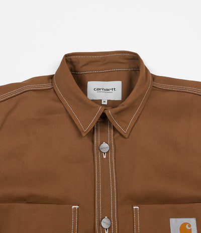 Carhartt Chalk Shirt Jacket - Hamilton Brown