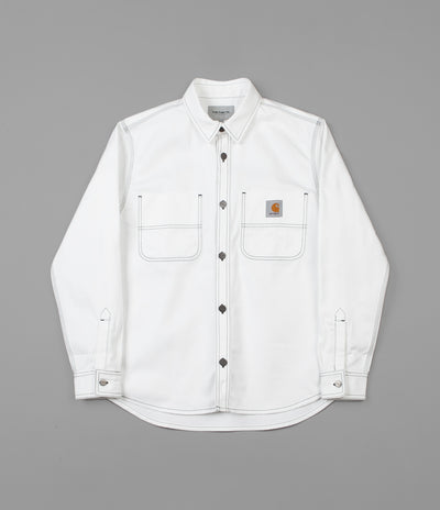 Carhartt Chalk Shirt Jacket - White