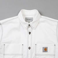 Carhartt Chalk Shirt Jacket - White thumbnail
