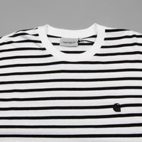 Carhartt Champ Long Sleeve T-Shirt - Black / White / Black thumbnail