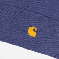 Carhartt Chase Beanie - Cold Viola / Gold thumbnail