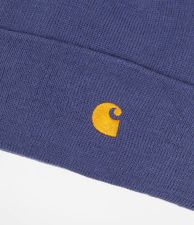 Carhartt Chase Beanie - Cold Viola / Gold