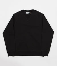 Carhartt Chase Crewneck Sweatshirt - Black / Gold