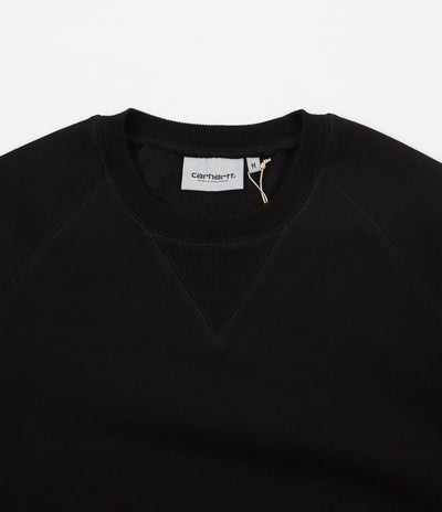 Carhartt Chase Crewneck Sweatshirt - Black / Gold
