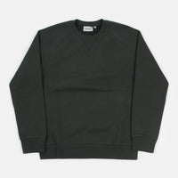 Carhartt Chase Crewneck Sweatshirt - Dark Teal / Gold thumbnail