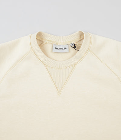 Carhartt Chase Crewneck Sweatshirt - Flour / Gold