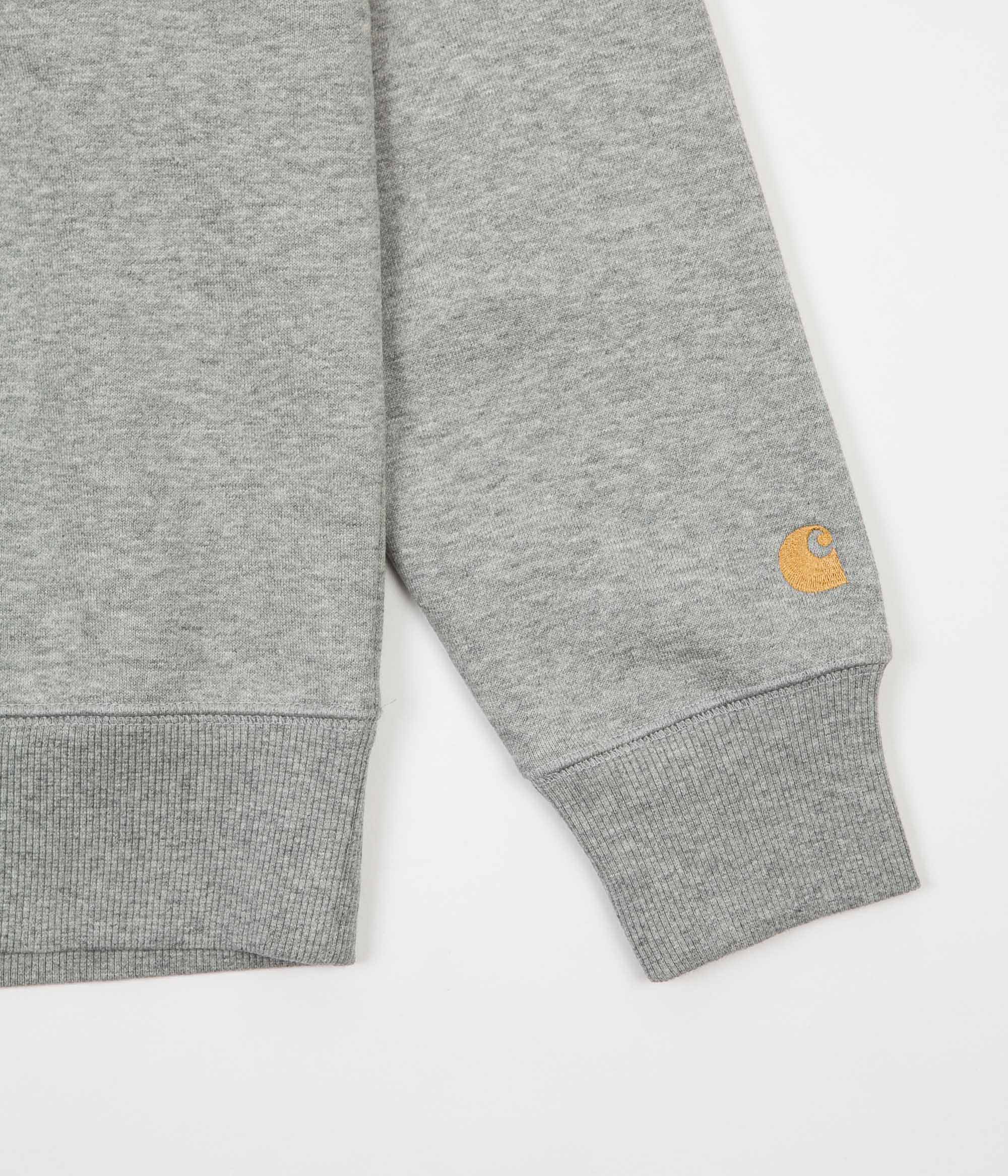 Carhartt Chasy Sweatshirt Carhartt WIP Chase Sweatshirt Agave  -I026383_1GU_XX