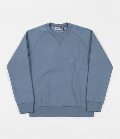 Carhartt Chase Crewneck Sweatshirt - Mossa / Gold