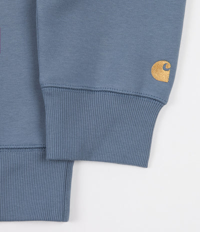 Carhartt Chase Crewneck Sweatshirt - Mossa / Gold