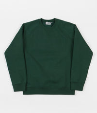 Carhartt Chase Crewneck Sweatshirt - Treehouse / Gold