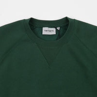Carhartt Chase Crewneck Sweatshirt - Treehouse / Gold thumbnail