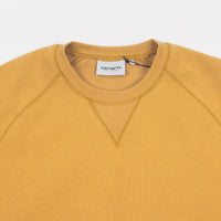Carhartt Chase Crewneck Sweatshirt - Winter Sun / Gold thumbnail