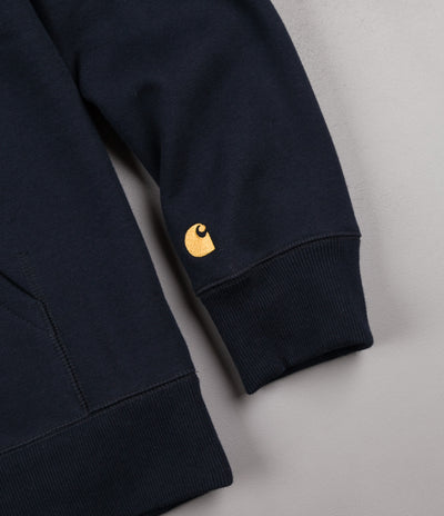 Carhartt Chase Hooded Sweatshirt - Navy