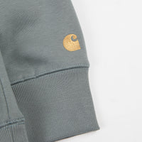 Carhartt Chase Hoodie - Cloudy / Gold thumbnail