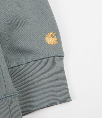 Carhartt Chase Hoodie - Cloudy / Gold