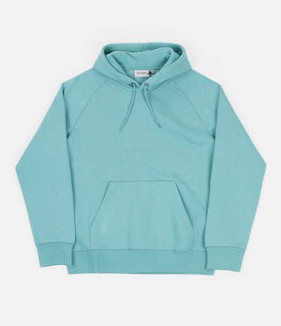 Carhartt Chase Hoodie - Frosted Turquoise / Gold