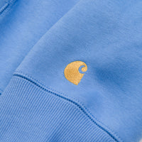 Carhartt Chase Hoodie - Piscine / Gold thumbnail