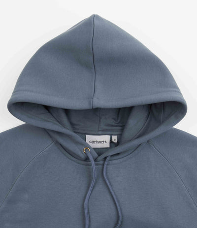 Carhartt Chase Hoodie - Storm Blue / Gold