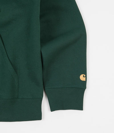 Carhartt Chase Hoodie - Treehouse / Gold