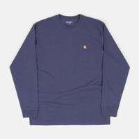 Carhartt Chase Long Sleeve T-Shirt - Cold Viola / Gold thumbnail