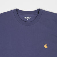 Carhartt Chase Long Sleeve T-Shirt - Cold Viola / Gold thumbnail