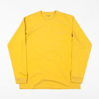 Carhartt Chase Long Sleeve T-Shirt - Colza / Gold thumbnail