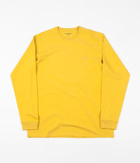 Carhartt Chase Long Sleeve T-Shirt - Colza / Gold