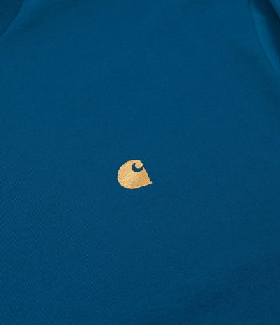 Carhartt Chase Long Sleeve T-Shirt - Corse / Gold